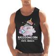 Raccoonicorn Men's Tank Top - Fun Raccoon Unicorn Theme for Animal Lovers