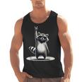 Retro Raccoon Rock Tank Top - Men, Women & Kids|Music Lover's Edition
