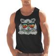 Retro Raccoon Sunglasses Tank Top for Animal Lovers | Men’s Style