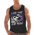Street Cats & Raccoon Enthusiasts Men’s Tank – Live Wild Cotton Blend