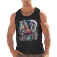 Three Racoon Moon 3 Racoon Moon Cursed Meme Men Tank Top