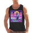 Vaporwave Raccoon Retrowave Synthwave Raccoon Meme Men Tank Top