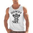 Cowboy Raccoon Unisex Tank Top - Fun Western Style