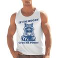 Moody Raccoon Meme Tank Top - Men's Fun Gift