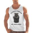Raccoon Humor Men’s Tank Top - Fun Gift for Nature Lovers