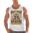 Raccoon Trash Panda Tank Top – Funny Moonlit Design for Men