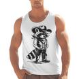 Raccoon Western Tank Top - Cowboy & Cowgirl Theme for Men & Women