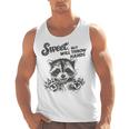 Sarcastic Raccoon Tank Top - Humorous Men's Wear