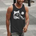 Bruh Raccoon Meme Tank Top - Teen Humor for Slang Lovers