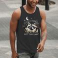 Funny Racoon Men's Tank Top - Sarcastic 'Trash Can' Slogan