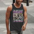 I'm Not Part Of The Problem Raccoon Meme Bootleg Men Tank Top
