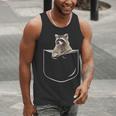 Pocket Raccoon Shirt Raccoon In Pocket Tshirt Men Tank Top