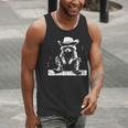 Raccoon Cowboy Western Tank Top - Fun for Adults & Kids