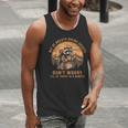 Raccoon Hiking Society Men's Tank Top | Vintage Outdoor Adventure