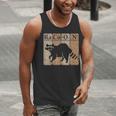 Raccoon Lover Chemistry Tank Top - Fun Periodic Table Design