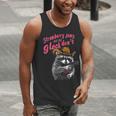 Raccoon Men's Tank Top - Strawberry Jam Theme