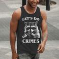 Raccoon Mischief Tank Top for Men - Let's Do Crimes Cute Animal