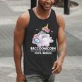 Raccoonicorn Men's Tank Top - Fun Raccoon Unicorn Theme for Animal Lovers