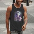 Rat Men Tank Top | Rats Howling at the Moon Graphic Tee