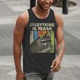 Retro Raccoon Lover Camping Tank Top - Everything Is Trash Men’s Tee