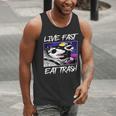 Street Cats & Raccoon Enthusiasts Men’s Tank – Live Wild Cotton Blend