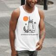 Everyday Is Trash Day Retro 90s Sunset Raccoon Trash Panda Men Tank Top