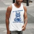Moody Raccoon Meme Tank Top - Men's Fun Gift