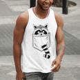 Raccoon Trash Panda Tank Top - Casual Modern Fit for Men