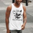 Trendy Raccoon Men's Tank Top - Fun Grey Small Cotton Blend