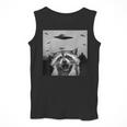 Alien UFO Raccoon Stuffed Animal For Men Women Kids Men Tank Top