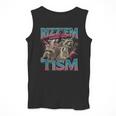 Autistic Raccoon Meme Tank Top for Men - Funny Autism Tee