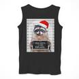 Dear Santa Raccoon Christmas Men's Tank Top | Fun Holiday Style