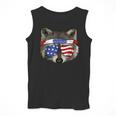 Patriotic Raccoon Tank Top - USA July 4th Style for Men