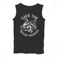 Raccoon Animal Lover Tank Top - Save The Trash Pandas