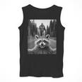 Raccoon & Sasquatch Selfie Men's Tank Top | Quirky Outdoor