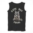 Sarcastic Raccoon Tank Top - Cute & Feral Small Men's Wear