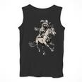 Vintage Cowboy Raccoon Tank Top - Retro Western 90s Style for Men