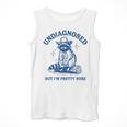 Cowboy Raccoon Meme Men's Tank Top | Quirky Humor Style
