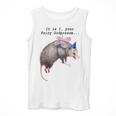 Fairy Godpossum Raccoon Trash Panda Men's Tank Top - Fun & Whimsical