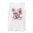Feral Girl Summer Meme Feral Raccoon Summer Vacation Men Tank Top