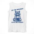 Moody Raccoon Meme Tank Top - Men's Fun Gift