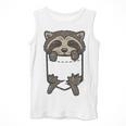 Not My Trash Not My Dumpster Sarcastic Raccoon Men Tank Top