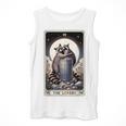 Raccoon Lovers Tarot Card Men's Tank Top | Rustic Design
