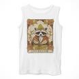 Raccoon Trash Panda Tank Top – Funny Moonlit Design for Men