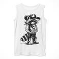 Raccoon Western Tank Top - Cowboy & Cowgirl Theme for Men & Women