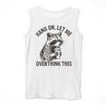 Sarcastic Raccoon Men's Tank Top - Fun Thoughtful Attitude