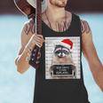 Dear Santa Raccoon Christmas Men's Tank Top | Fun Holiday Style