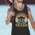 Everything Is Trash Vintage Raccoon Lovers Men Tank Top