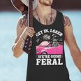 Get In Loser We’Re Going Feral Raccoon Opossum Meme Men Tank Top