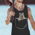 Pocket Raccoon Shirt Raccoon In Pocket Tshirt Men Tank Top